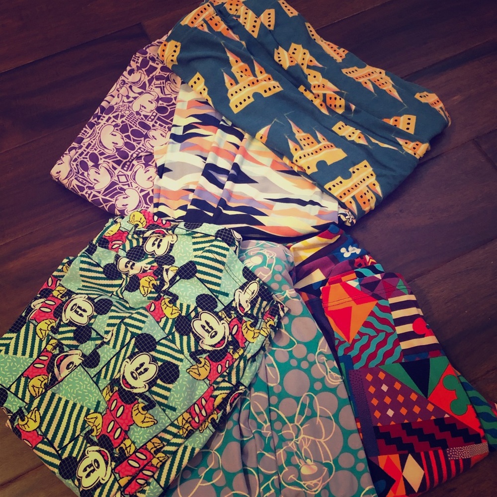 LuLaRoe leggings- 6 pairs! OS